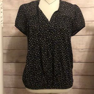 🚫 Polka dot LOFT top